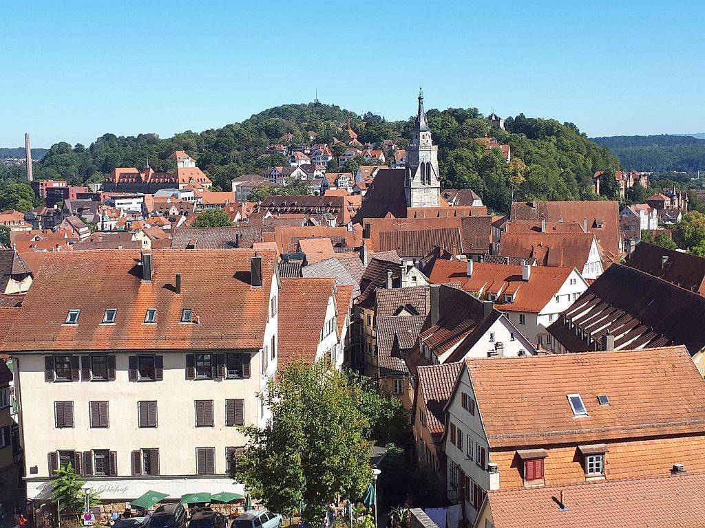 Tübingen, Blick vom Schloss